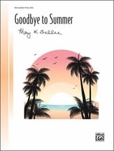Goodbye to Summer piano sheet music cover